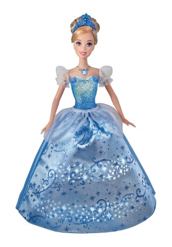 Disney Mattel X3960 Princesas Cenicienta (con Luces y melodía Original)
