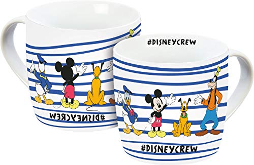 Disney Mickey Mouse 12075 - Taza de desayuno (porcelana, 300 ml), diseño de Disney Mickey Mouse