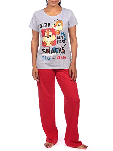 Disney Pijama para Mujer Chip y Chop Gris Size X-Large Disney Pijama para Mujer Chip y Chop Gris Size X-Large