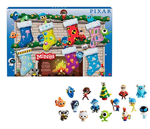 Disney- Pixar Mini Calendario de Adviento (Mattel GRM89)