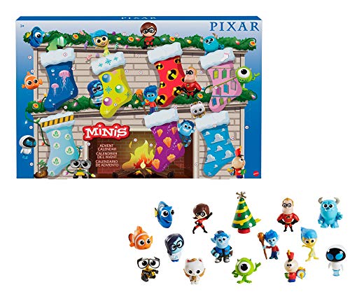 Disney- Pixar Mini Calendario de Adviento (Mattel GRM89) Disney- Pixar Mini Calendario de Adviento (Mattel GRM89)