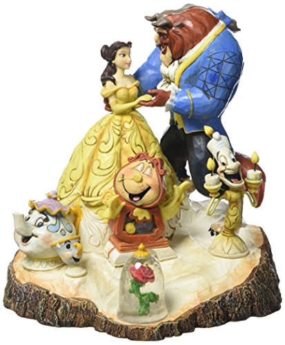 Disney Traditions Figurillas Decorativas con Diseño Tradition, Resina, Multicolor, 19 x 1.1 cm