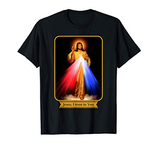 Divina Misericordia Jesús Confío En Ti Regalo Católico Camiseta Divina Misericordia Jesús Confío En Ti Regalo Católico Camiseta