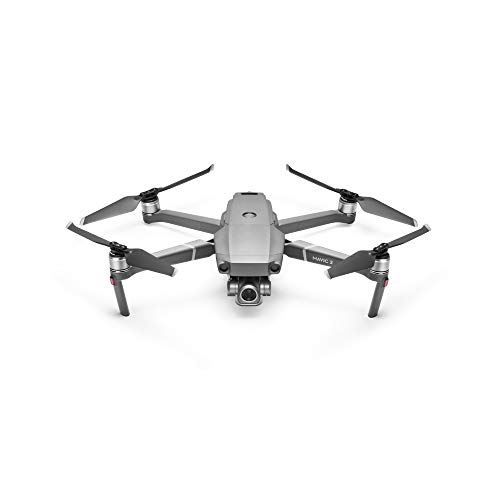 DJI Mavic 2 Zoom - Drone con Zoom Óptico 24-48 mm, Sensor CMOS de 1/2.3” y 12 MP, Fotos de Superresolución de 48 MP, Vídeo FHD con Zoom 4× sin Pérdidas, Dolly Zoom, Ultraflexibilidad, Gris