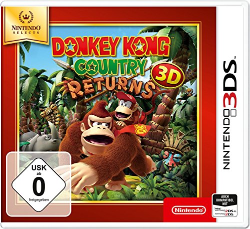 Donkey Kong Country Returns 3D - Nintendo Selects - Nintendo 3DS [Importación alemana]