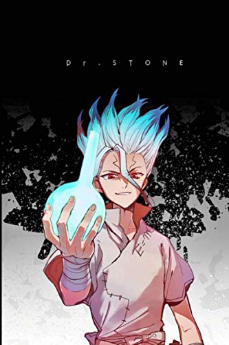 Dr. Stone: Anime School Boy, Blank Lined Journal Notebook, Perfect Gift For Boy, Girl, Otaku & Anime Lovers