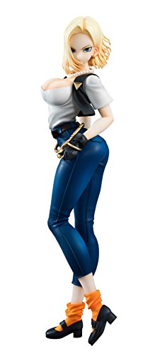 Dragon Ball Girls Dragon Ball Z Android No. 18 Ver. II Aproximadamente 20cm PVC & ABS Figura Megahouse C18 A18 Androide 18 Dragon Ball Girls Dragon Ball Z Android No. 18 Ver. II Aproximadamente 20cm PVC & ABS Figura Megahouse C18 A18 Androide 18