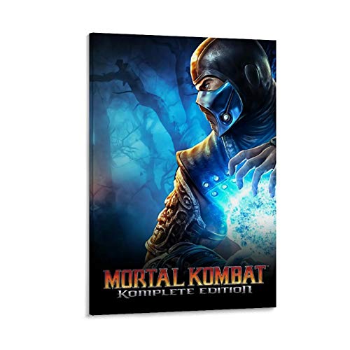 DRAGON VINES Mortal Kombat Komplete Edition - Póster de pared para decoración de habitación (60 x 90 cm)