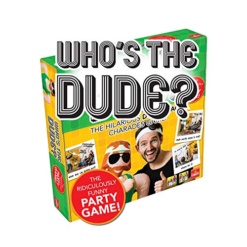 Drumond Park Goliath - IG40640 - Who's The Dude? - Juego de mímica El Divertido Juego de mímica de Doble acto. Drumond Park Goliath - IG40640 - Who's The Dude? - Juego de mímica El Divertido Juego de mímica de Doble acto.