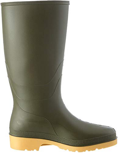 Dunlop RAPIDO PVC LAARS GROEN 38 - Botas de goma sin forro unisex, Groen, 39