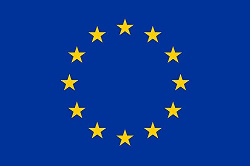 Durobol Bandera de Europa- la Unión Europea 150 x 90 cm Satén Europe Flag