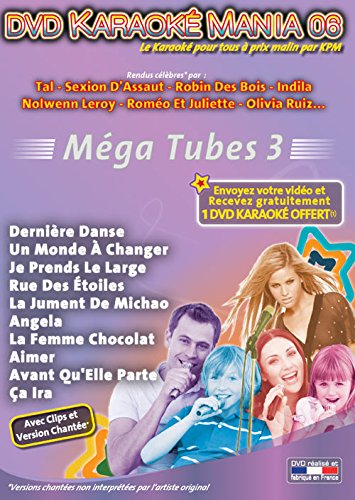 DVD Karaoké Mania 05 : Méga tubes 3 [Francia]