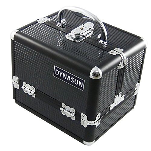DynaSun BS35 21x17x17cm Negro Maletín Maquillaje Cosmética Estética Joyas Multiuso Caja Maleta Belleza Cofre Joyas Cabello Estuche DynaSun BS35 21x17x17cm Negro Maletín Maquillaje Cosmética Estética Joyas Multiuso Caja Maleta Belleza Cofre Joyas Cabello Estuche