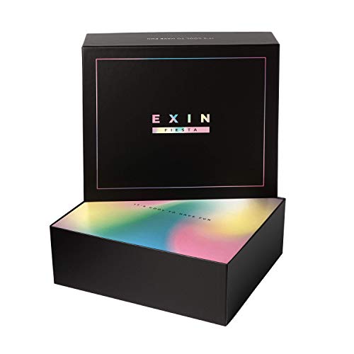 E X I N Fiesta - Juego de Mesa - 3 Juegos Diferentes en 1 Box - Muchas Cartas y Risas - La Nueva Forma de divertirse con Amigos E X I N Fiesta - Juego de Mesa - 3 Juegos Diferentes en 1 Box - Muchas Cartas y Risas - La Nueva Forma de divertirse con Amigos