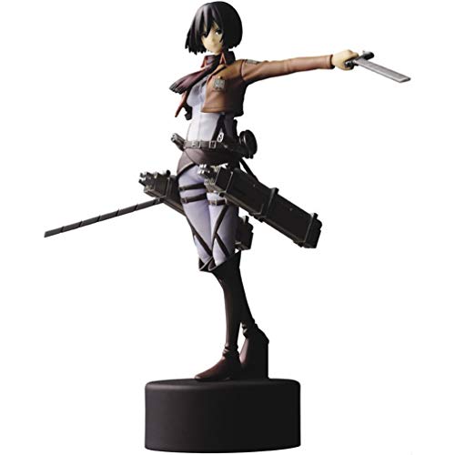 EASTVAPS Figura de Ataque Anime de 14 cm en Titán Mikasa Ackerman PVC Figura de Acción Colección Modelo de Juguete