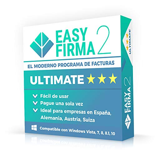 EasyFirma 2 Ultimate - ES: Programa de facturas, con avisos, ingresos, desembolsos, IVA, inventorio, etc. EasyFirma 2 Ultimate - ES: Programa de facturas, con avisos, ingresos, desembolsos, IVA, inventorio, etc.