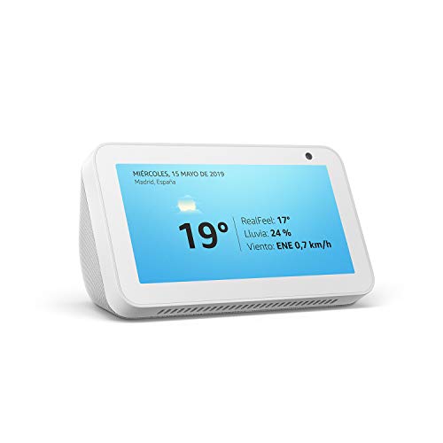 Echo Show 5: mantén el contacto con la ayuda de Alexa, blanco Echo Show 5: mantén el contacto con la ayuda de Alexa, blanco