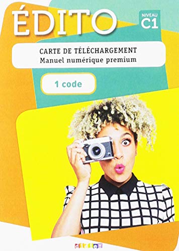 Edito (nouvelle edition): Carte de telechargement C1 (Premium - 1 code) Edito (nouvelle edition): Carte de telechargement C1 (Premium - 1 code)