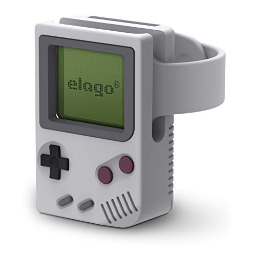 elago W5 Soporte Compatible con Apple Watch Series 6, SE (2020), 5, 4, 3, 2, 1 / 44mm, 42mm, 40mm, 38mm y el Modo de Nightstand (Gris Claro) elago W5 Soporte Compatible con Apple Watch Series 6, SE (2020), 5, 4, 3, 2, 1 / 44mm, 42mm, 40mm, 38mm y el Modo de Nightstand (Gris Claro)