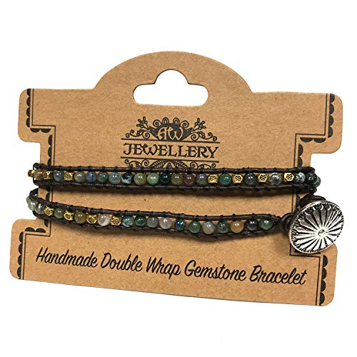 EliteKoopers - Pulsera unisex de doble envoltura para regalo EliteKoopers - Pulsera unisex de doble envoltura para regalo