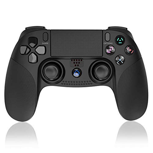 ELYCO Mando para PS4, Wireless Inalámbrico Bluetooth Controlador Gamepad Remoto Joystick, Manija del Juego Joypad con Vibración Doble para PlayStion 4 Controller ELYCO Mando para PS4, Wireless Inalámbrico Bluetooth Controlador Gamepad Remoto Joystick, Manija del Juego Joypad con Vibración Doble para PlayStion 4 Controller