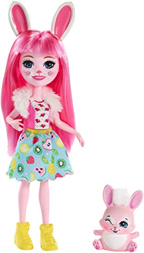 Enchantimals Bree Bunny y Twist, muñeca con mascota (Matty FXM73) Enchantimals Bree Bunny y Twist, muñeca con mascota (Matty FXM73)