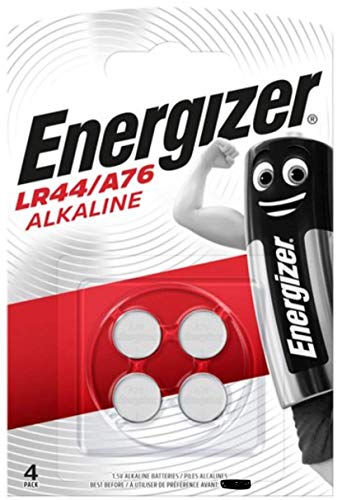 Energizer 948371 - Pack de Pilas LR44/A76, Multicolor (4 Unidades)