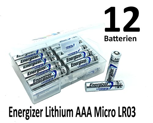 Energizer Ultimate en Diferentes tamaños Set 6: 12x Micro AAA LR03 +Box