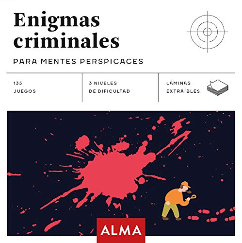 Enigmas criminales para mentes perspicaces: 25 (Cuadrados de diversión) Enigmas criminales para mentes perspicaces: 25 (Cuadrados de diversión)