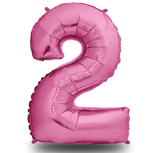 envami Globos de Cumpleãnos 2 Rosas I 101 CM Globo 2 Años I Globo Numero 2 I Decoracion 2 Cumpleaños Niñas I Globos Numeros Gigantes para Fiestas I Vuelan con Helio envami Globos de Cumpleãnos 2 Rosas I 101 CM Globo 2 Años I Globo Numero 2 I Decoracion 2 Cumpleaños Niñas I Globos Numeros Gigantes para Fiestas I Vuelan con Helio