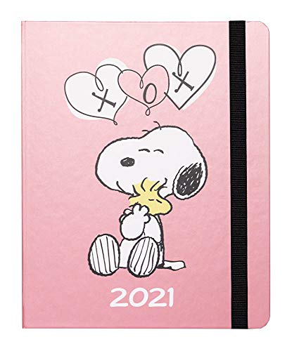 ERIK - Agenda 2021 semana vista Snoopy, Edición premium, 17 meses (16,5x20 cm) ERIK - Agenda 2021 semana vista Snoopy, Edición premium, 17 meses (16,5x20 cm)