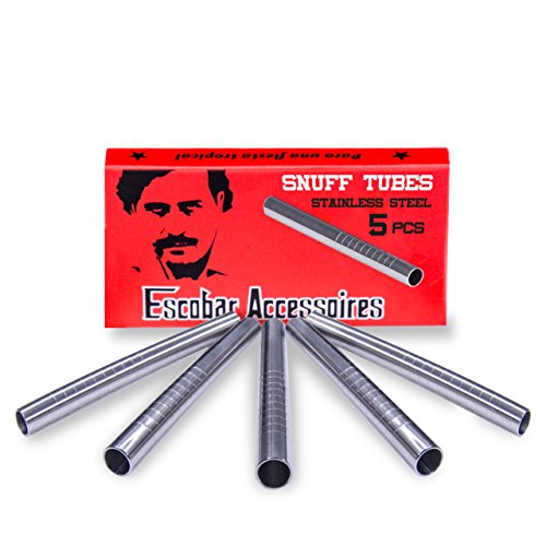 Escobar Accessoires - tubos de aspiración fabricados en acero inoxidable higiénico, con grabado - 60 mm - 5 unidades Escobar Accessoires - tubos de aspiración fabricados en acero inoxidable higiénico, con grabado - 60 mm - 5 unidades