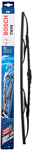 Escobilla limpiaparabrisas Bosch Twin 530, Longitud: 530mm/530mm – 1 juego para el parabrisas (frontal) Escobilla limpiaparabrisas Bosch Twin 530, Longitud: 530mm/530mm – 1 juego para el parabrisas (frontal)