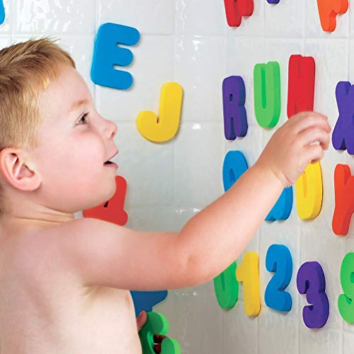 Espuma de baño letras y números, letras y números (A-Z, 0-9), juguete de baño de 36 cuentas Espuma de baño letras y números, letras y números (A-Z, 0-9), juguete de baño de 36 cuentas