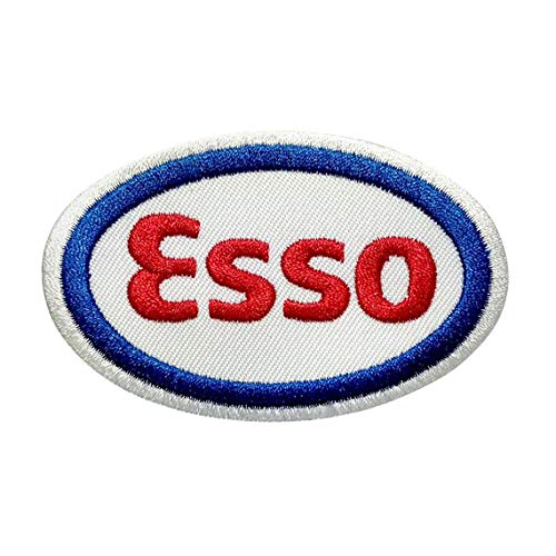 ESSO Racing Champion Team parche patch bordado con logotipo para planchar de hierro en apliques de recuerdo de accesorios