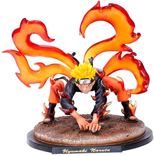 Estatua de Anime Figura de Anime Naruto Zorro de Nueve Colas Uzumaki Naruto Modelo de Personaje de Anime Muñecas Estatua de Anime Figura de Anime Naruto Zorro de Nueve Colas Uzumaki Naruto Modelo de Personaje de Anime Muñecas