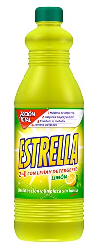 Estrella Limpiahogar con Lejía y Detergente Limón - 1.35 L