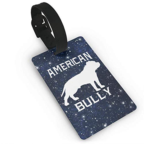 Etiqueta de Equipaje American Bully Pack Luggage Tag Suitcase Labels Bag Travel Accessories