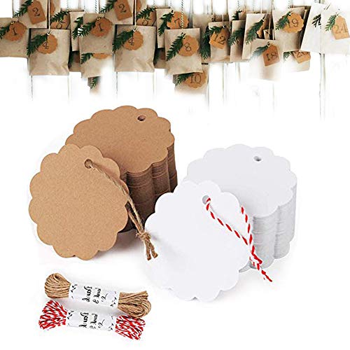 Etiquetas Kraft, 300 Piezas Etiqueta Regalo de Papel, Etiquetas Colgantes Carton, Handmade Tags Etiquetas, Tarjetas Vintage con 20 Metros de Cuerda para Tienda Bodas Cumpleaños y Navidad Etiquetas Kraft, 300 Piezas Etiqueta Regalo de Papel, Etiquetas Colgantes Carton, Handmade Tags Etiquetas, Tarjetas Vintage con 20 Metros de Cuerda para Tienda Bodas Cumpleaños y Navidad