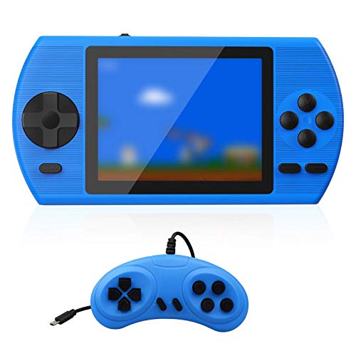 ETPARK Consola de Juegos Portátil, 500 Juegos Retro Consola con 3,5 Pulgadas Pantalla a Color Soporte Dos Jugadores y Conexión de TV con Batería Recargable de 800 mAh Presente para niños y Adultos ETPARK Consola de Juegos Portátil, 500 Juegos Retro Consola con 3,5 Pulgadas Pantalla a Color Soporte Dos Jugadores y Conexión de TV con Batería Recargable de 800 mAh Presente para niños y Adultos