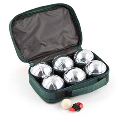EUROXANTY® Juego de Petanca de 6 Bolas de Acero Inoxidable y boliche de Madera | Cómoda Funda de Transporte | Juego al Aire Libre | Bolas Resistentes y duraderas de 720 Gramos | Clásico EUROXANTY® Juego de Petanca de 6 Bolas de Acero Inoxidable y boliche de Madera | Cómoda Funda de Transporte | Juego al Aire Libre | Bolas Resistentes y duraderas de 720 Gramos | Clásico