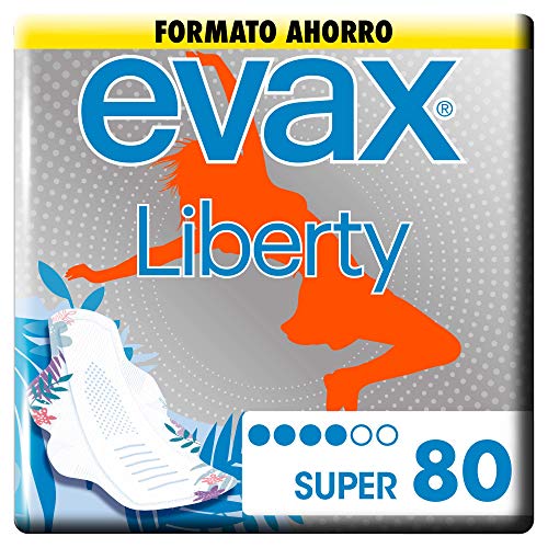 Evax Liberty Super, Alas x 80 Unidades Una Compresa Que No Notarás Evax Liberty Super, Alas x 80 Unidades Una Compresa Que No Notarás
