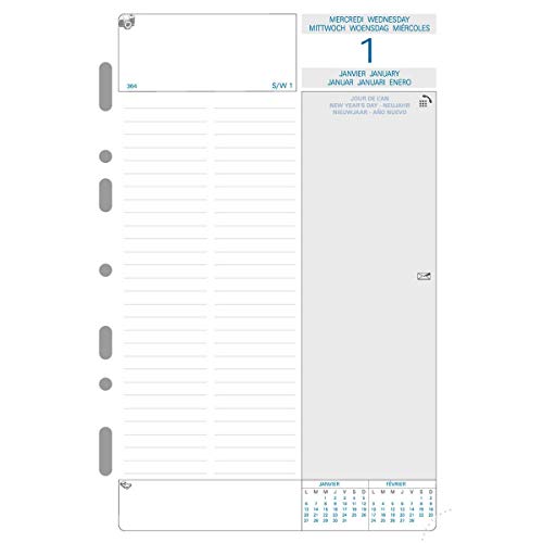 Exacompta 28250 organizador rellenar Exatime 21 primero diaria de época y segundo semestre Año 2016 Libro Blanco anual Exacompta 28250 organizador rellenar Exatime 21 primero diaria de época y segundo semestre Año 2016 Libro Blanco anual