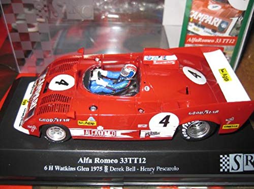 EXIN, FLY CAR MODELS SCALEXTRIC SRC Alfa Romeo 33TT12 Nº 4
