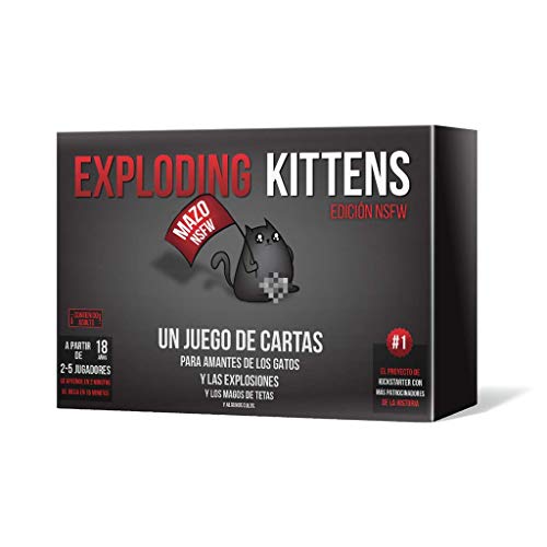 Exploding Kittens NSFW (Asmodee EKEK02ES) Exploding Kittens NSFW (Asmodee EKEK02ES)