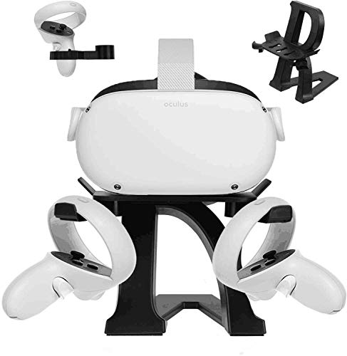 Eyglo VR Stand para Oculus Quest 2/Oculus Quest/Oculus Rift S/Oculus Go/Valve Index/HTC Vive/HTC Vive Pro Soporte de Pantalla para Auriculares VR Accesorios Estación de Montaje Eyglo VR Stand para Oculus Quest 2/Oculus Quest/Oculus Rift S/Oculus Go/Valve Index/HTC Vive/HTC Vive Pro Soporte de Pantalla para Auriculares VR Accesorios Estación de Montaje