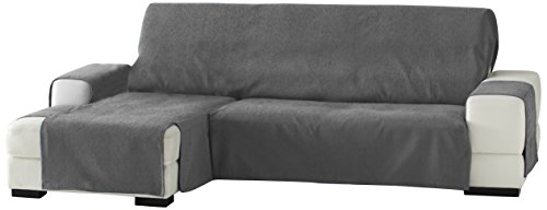 Eysa Zoco Funda para chaise longue, Tres Plazas, Izquierda- vista frontal, Gris, 240 cm Eysa Zoco Funda para chaise longue, Tres Plazas, Izquierda- vista frontal, Gris, 240 cm