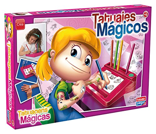 Falomir 11532, Juego Tatuajes Mágicos Niña Falomir 11532, Juego Tatuajes Mágicos Niña