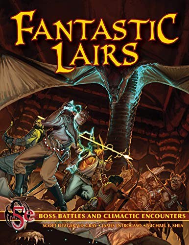 Fantastic Lairs: Boss Battles & Final Encounters for your 5e RPG (English Edition)
