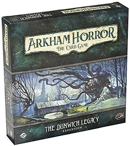 Fantasy Flight Games Expansión para Juego de Cartas Arkham Horror, FFGAHC02, El Legado Dunwich LCG, en Forma de Tarjetas Fantasy Flight Games Expansión para Juego de Cartas Arkham Horror, FFGAHC02, El Legado Dunwich LCG, en Forma de Tarjetas